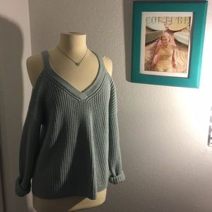 PacSun Knitted Of The Shoulder Sweater